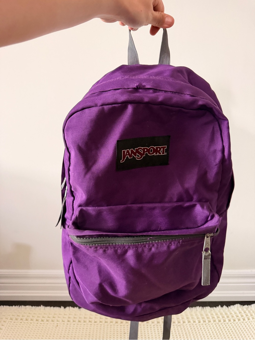 Jansport Purple Classic Daypack Backpack